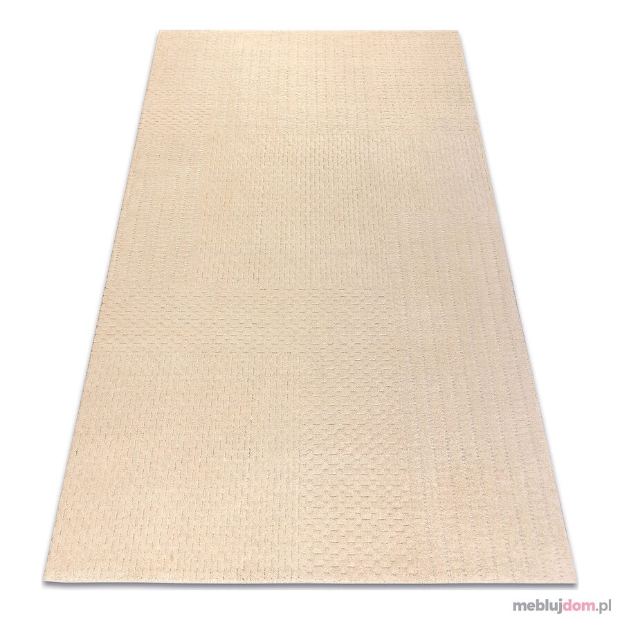 Dywan TEXTURA 488.13.LA100 wełniany OSTA - Linie, geometryczny strukturalny krem