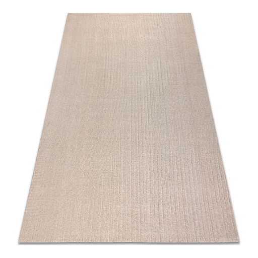 Dywan TEXTURA 488.12.LA110 wełniany OSTA - Fale, geometryczny strukturalny beż / szary