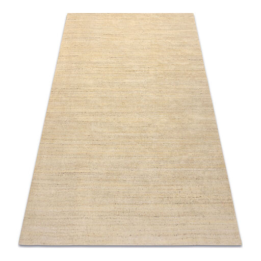 Dywan wełniany BERBER LOOM natural krem - RĘCZNIE TKANY, melanż gruby