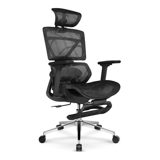 Fotel biurowy ergonomiczny HC-1059 - Czarny