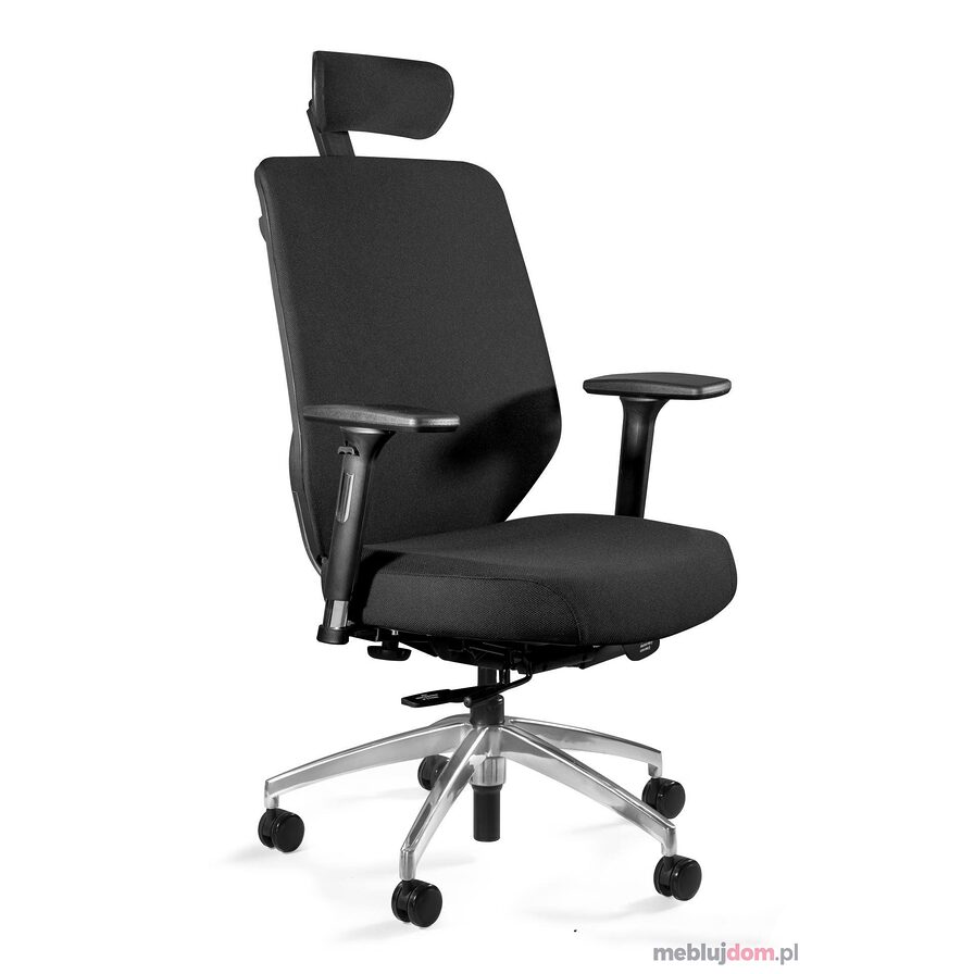 Fotel ergonomiczny HERO Unique Pełna tkanina czarny