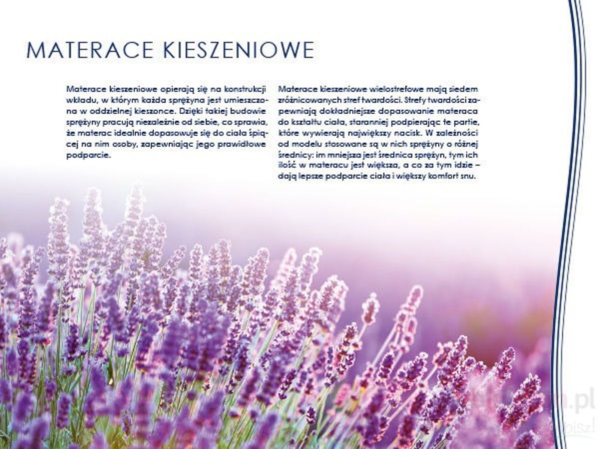 Katalog materaców Optimum