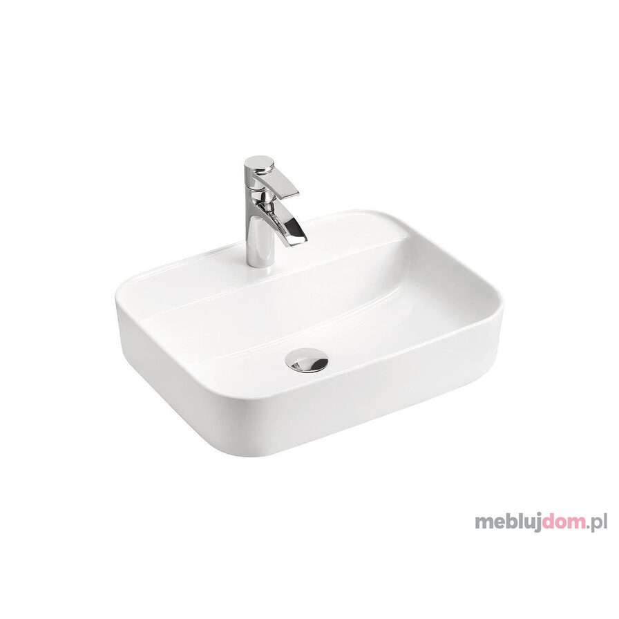 Umywalka ceramiczna MAGIC 2 WHITE 50 cm