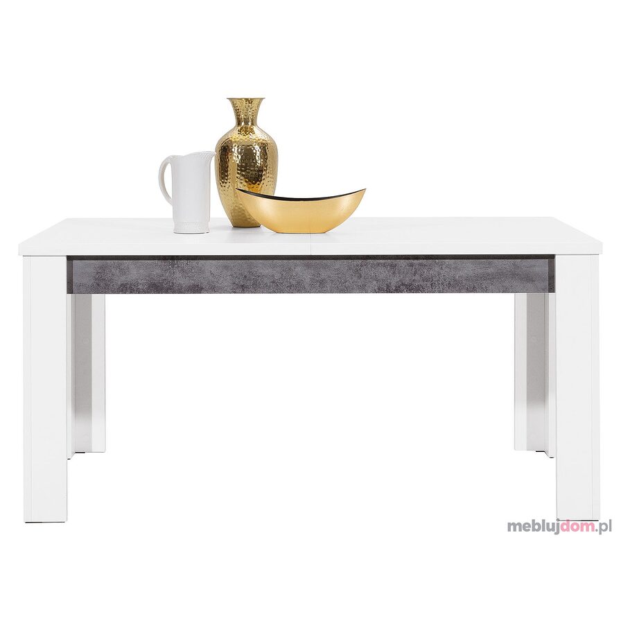 Stół rozkładany BRANDO B10 biel + beton