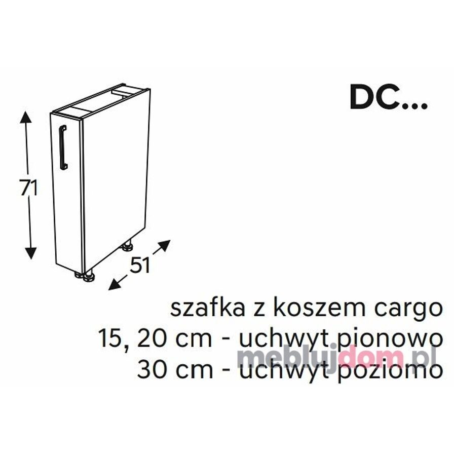 Szafka dolna KAMMONO DC