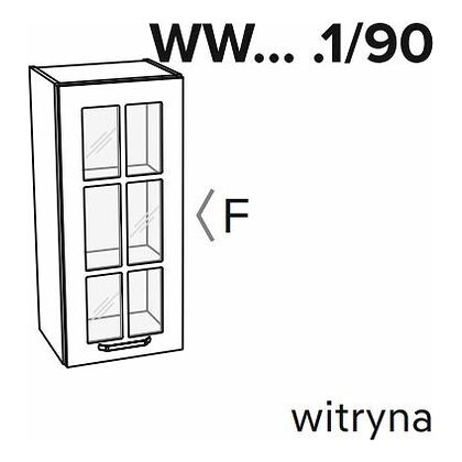 Szafka górna KAMMONO CLASSIC WW1 90