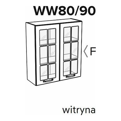 Szafka górna KAMMONO CLASSIC WW80 90