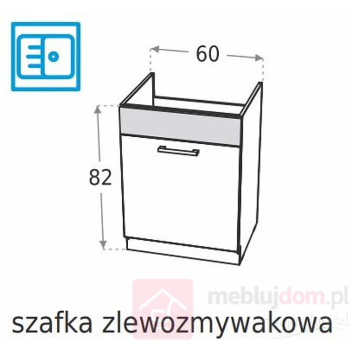 Szafka dolna DUO DZ 1 (zlewozmywakowa)