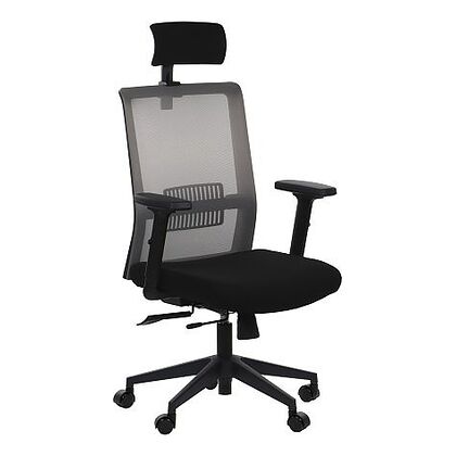 Fotel obrotowy ERGON 2 Sitplus Siatka czarny