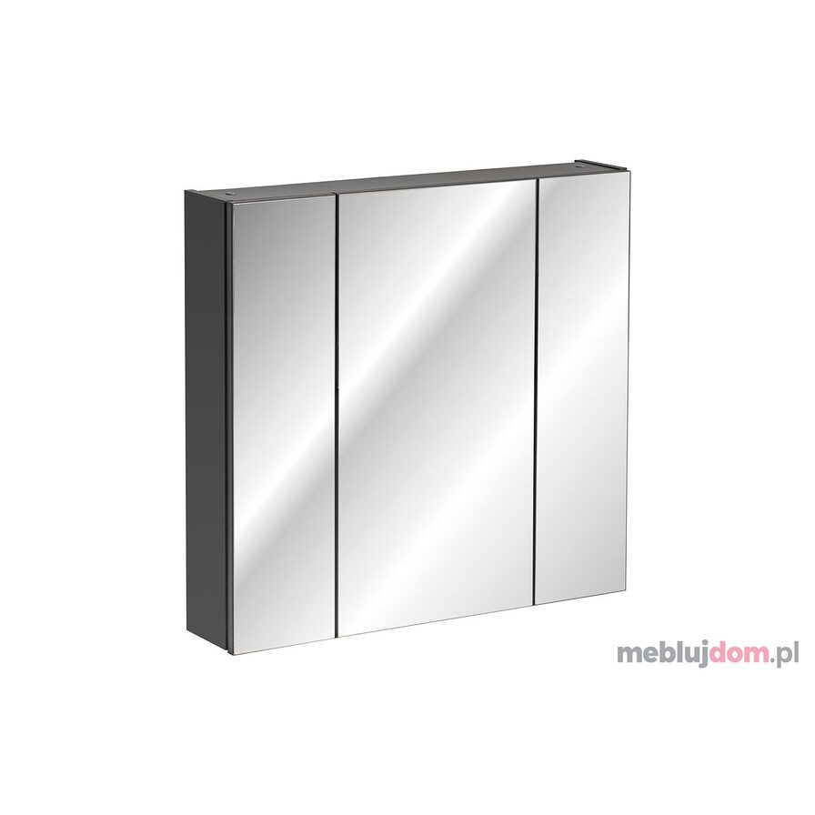 Szafka wisząca z lustrem 80 MONAKO GREY 841