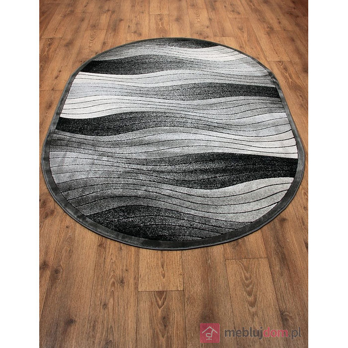 Dywan W Fale ROXY 5730A GREY Owal