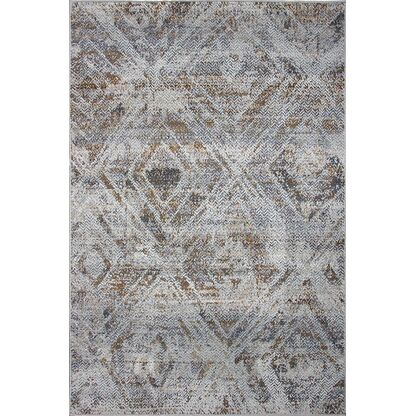 Dywan SPRANDI A2181A IVORY / L.BLUE jasny szary we wzory