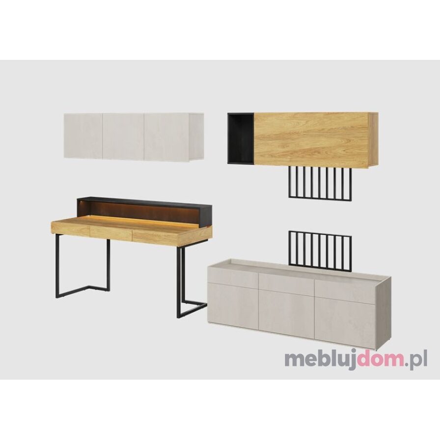 Zestaw mebli młodzieżowych TEEN FLEX SET-09A Lenart Meble
