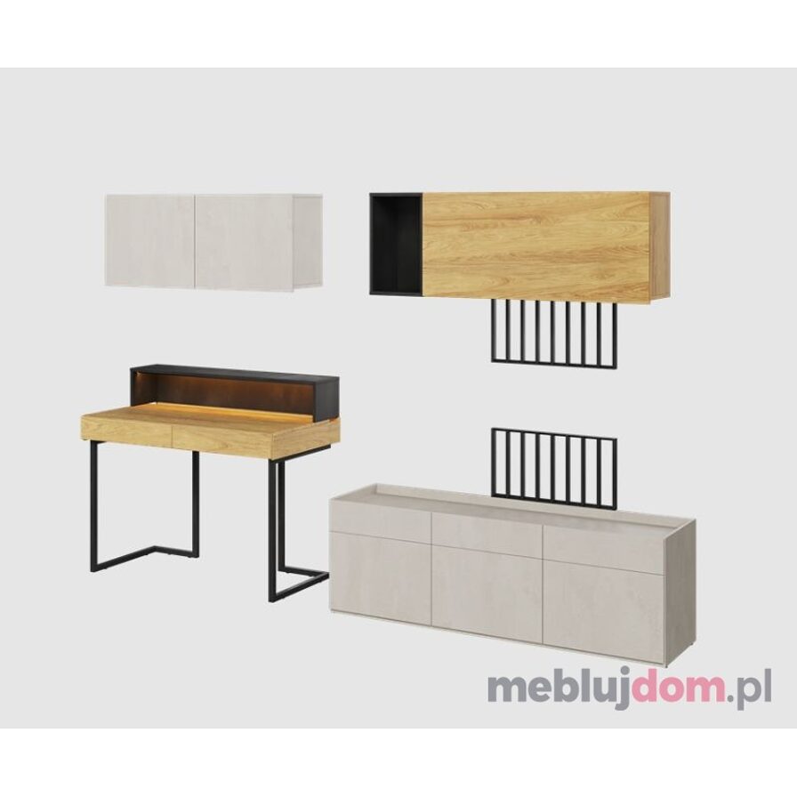 Zestaw mebli młodzieżowych TEEN FLEX SET-09B Lenart Meble 