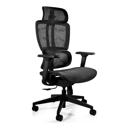 Fotel ergonomiczny DEAL Unique pełna siatka przód-bok