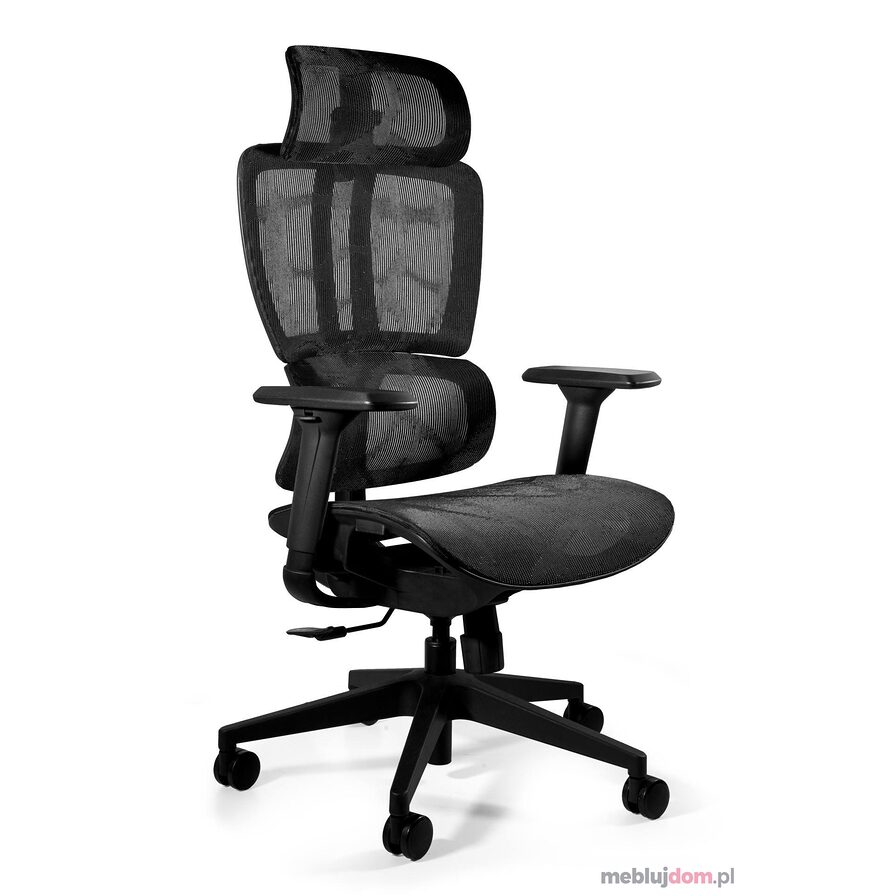 Fotel ergonomiczny DEAL Unique pełna siatka przód-bok
