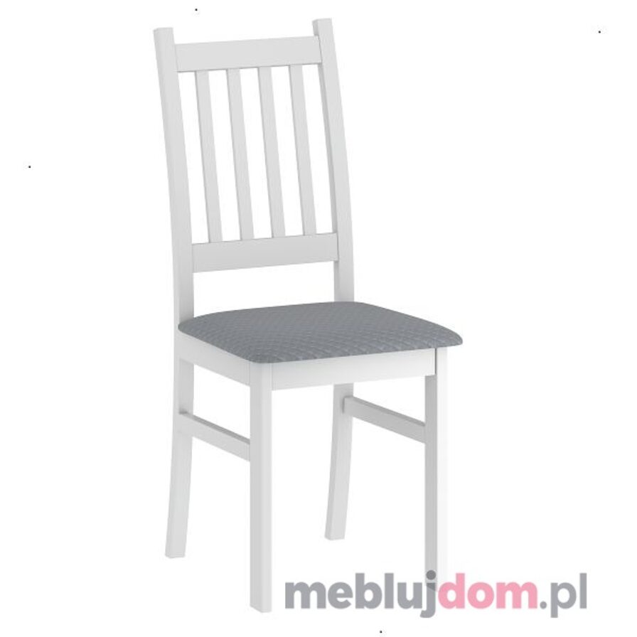 Krzesło CARLO DUE Szary + Biały