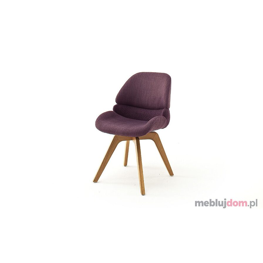 Krzesło obrotowe HENDERSON tkanina bordowy (merlot)
