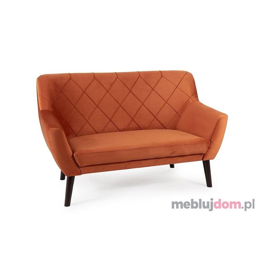 Sofa KIER VELVET 2 Signal cynamonowa - bluvel 4215