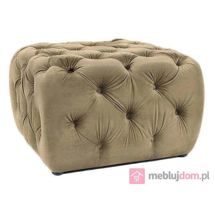 Pufa SOPHIA VELVET Signal oliwka