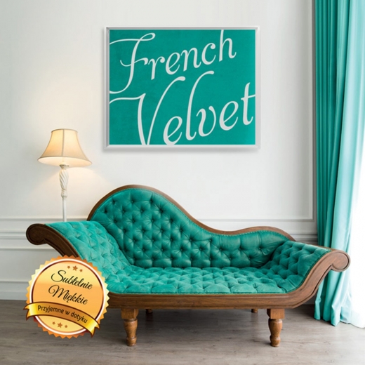 Tkanina welurowa French Velvet